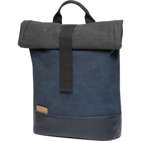 Rugtas Memphis blauw maat M