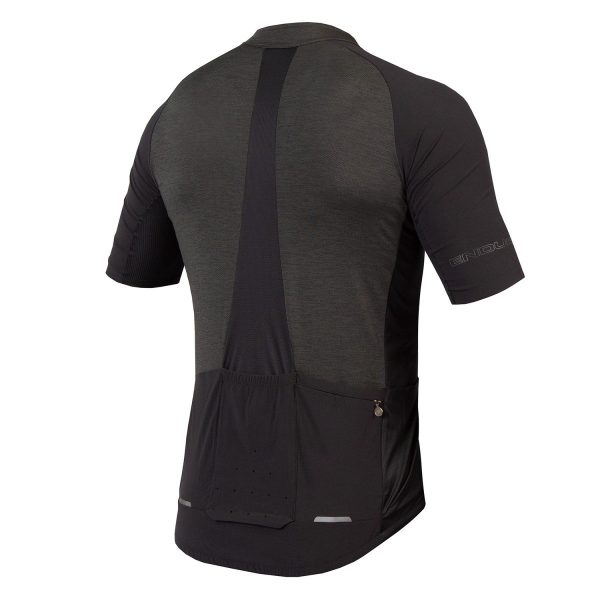 GV500 Reiver Fietsshirt Korte Mouwen: Fossiel grij