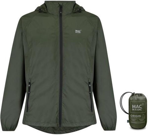Regenjack Khaki - Afbeelding 3