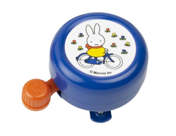 kinderbel Nijntje op de fietsw op kaart
