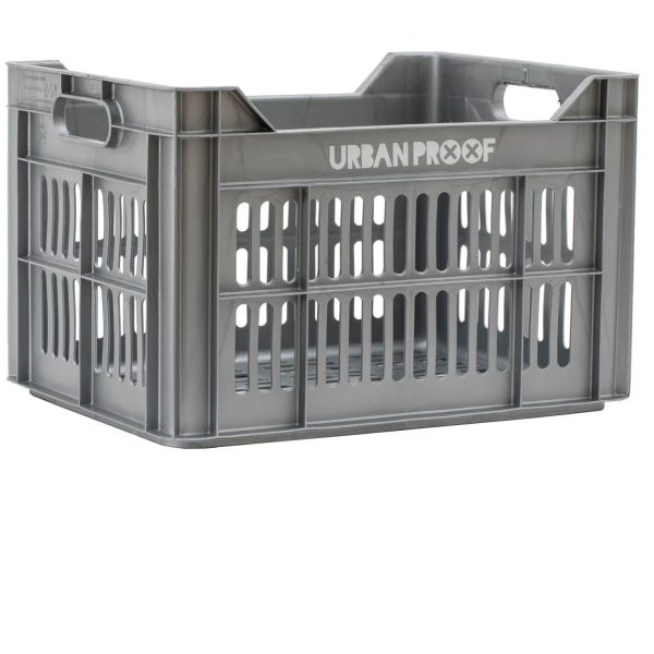 UP Fietskrat 30L Zilver