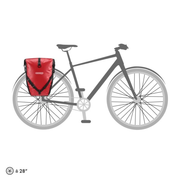 Tas achter back roller classic f5302 red-black ql2 - Afbeelding 4