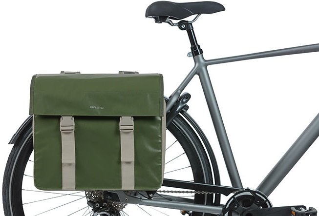 fietstas dubbel Urban load moss green / sand 6 fietstas dubbel Urban load moss green / sand - Afbeelding 7