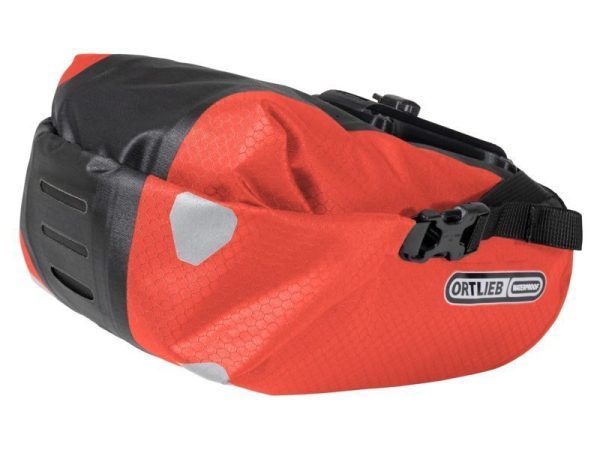 Tas zadel saddle bag two f9423 sign.rood-zwart 4,1