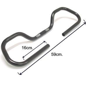 multifunctie stuur Contest Comfort Reikwijdte 570mm, aluminium 6061, Ø