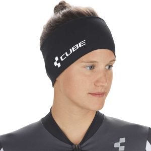 FUNCTIONAL HEADBAND RACE BE WARM BLK/WHITE