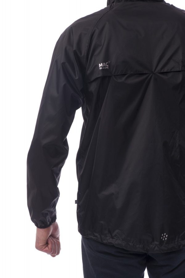 Regenjack Origin Jet Black - Afbeelding 4