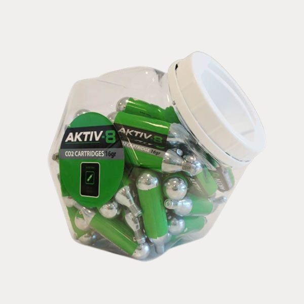 Co2 Luchtpatronen (16gr) Met Schroefdraad - Afbeelding 2