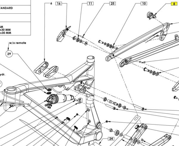 MECH HANGER 2090 SRAM - Afbeelding 3