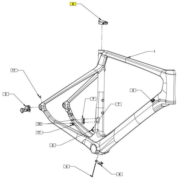 SEATCLAMP FOR AGREE C:62 31,8MM