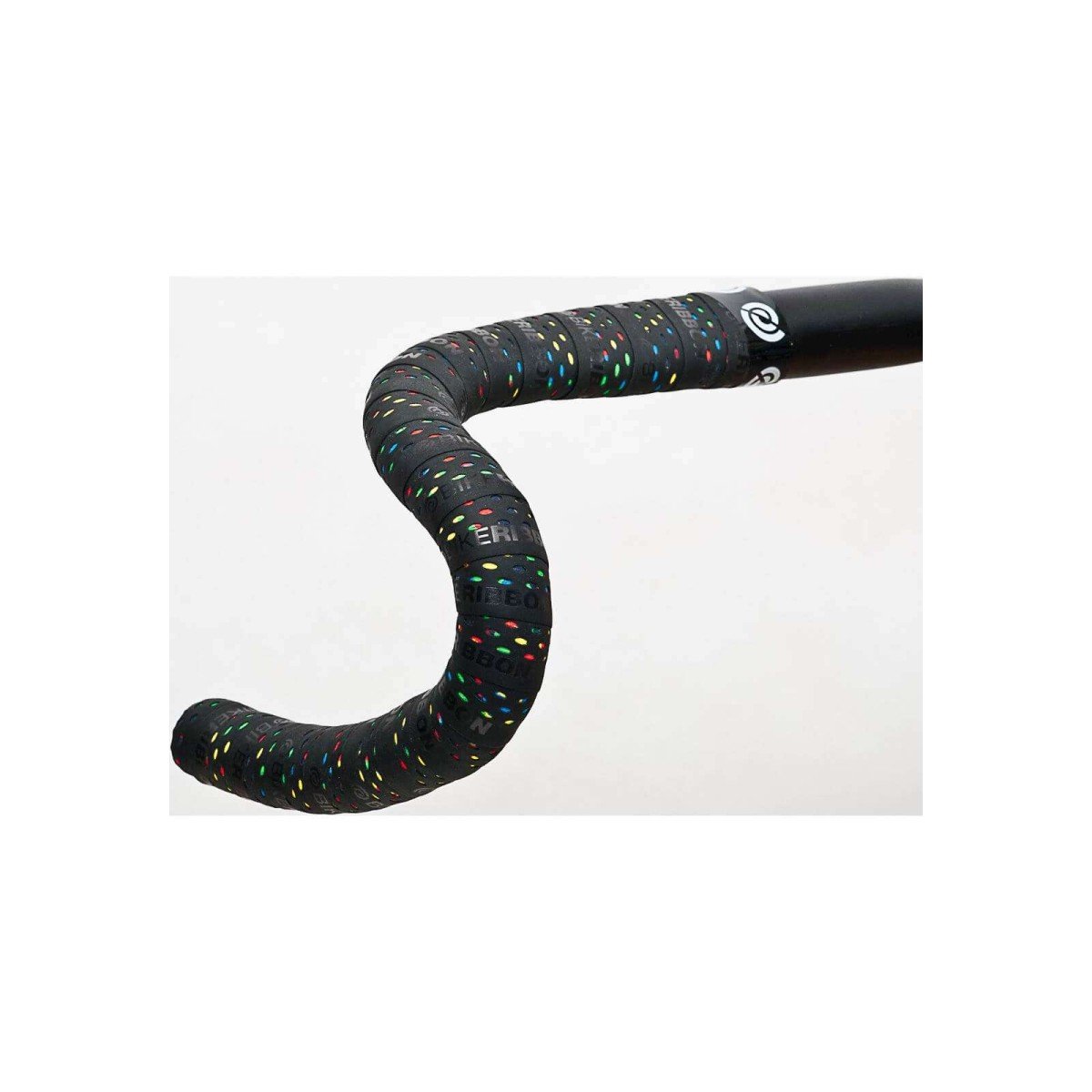 Stuurlint PU Color Perf Zwart - Multi 2 Stuurlint PU Color Perf Zwart - Multi - Afbeelding 2