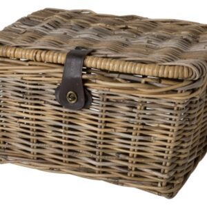 mand rotan met klep naturel
